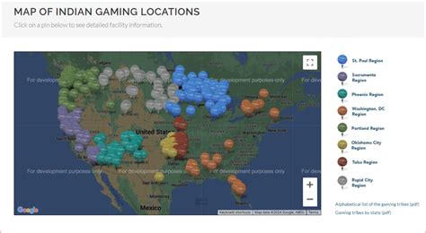 native american casinos by state.